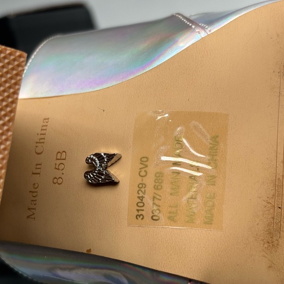 Victoria's Secret Holographic Strappy Sandals - Picture 11 of 11